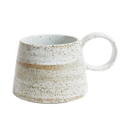 Robert Gordon Mugs & Cups-Large Handled Ceylon Mug / White
