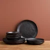 Robert Gordon Dinner Sets-12pc Earth Dinner Set / Black