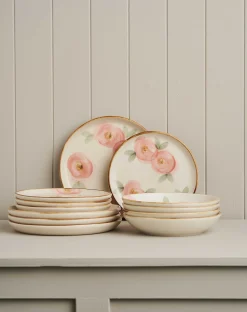 Robert Gordon Dinner Sets-12pc Terra Dinner Set / Orchard Blossom