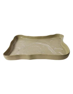 Robert Gordon Plates-Sage Echidna Tray / RG X Juluwarlu